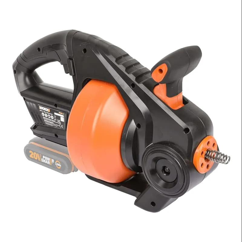 Трос сантехнический WORX WX891.9 20V аккумуляторный — детальное фото